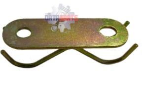Steering column lock plate