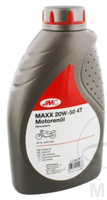 Motoröl 20W50 4-Takt mineralisch 1 Liter JMC MAXX