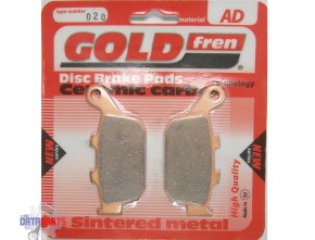 Bremsbelag Satz hinten Goldfren Semi-metal "AD"