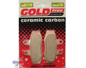 BRAKE PADS GOLDFREN SEMI-METAL "K1"