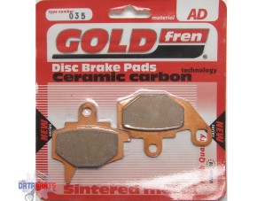 FRONT BRAKE PADS GOLDFREN SEMI-METAL "AD"