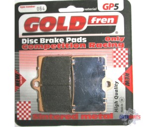 FRONT BRAKE PADS GOLDFREN SEMI-METAL GP5 Racing