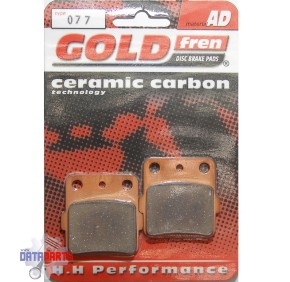 REAR BRAKE PADS GOLDFREN SEMI-METAL "AD"