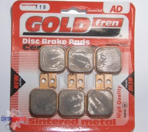 BRAKE PADS GOLDFREN SEMI-METAL "AD"