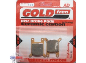 Bremsbelag Satz vorne Goldfren Semi-metal "AD"