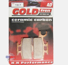 FRONT BRAKE PADS GOLDFREN SEMI-METAL "AD"