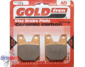 REAR BRAKE PADS GOLDFREN SEMI-METAL "AD"