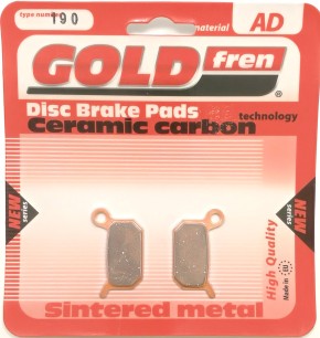 BRAKE PADS GOLDFREN SEMI-METAL "AD"