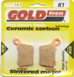 BRAKE PADS GOLDFREN SEMI-METAL "K1"