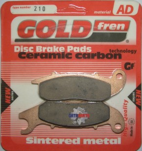 Bremsbelag Satz vorne rechts Goldfren Semi-metal "AD"