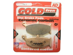 REAR BRAKE PADS GOLDFREN SEMI-METAL "AD"