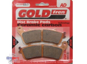 FRONT BRAKE PADS GOLDFREN SEMI-METAL "AD"