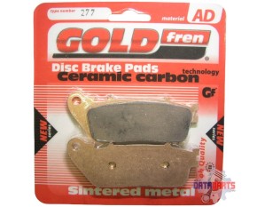 REAR BRAKE PADS GOLDFREN SEMI-METAL AD