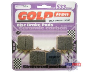 Bremsbelag Satz vorne Goldfren Semi-metal 304 S33 Racing