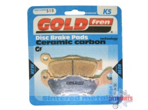 RIGHT BRAKE PADS GOLDFREN SEMI-METAL 310 K5