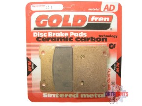 Bremsbelag Satz vorne Goldfren Semi-metal 331-AD