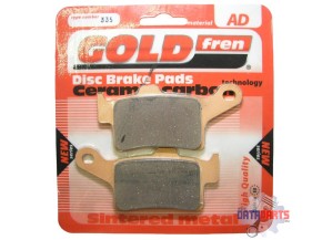 Bremsbelag Satz hinten Goldfren Semi-metal 335-AD