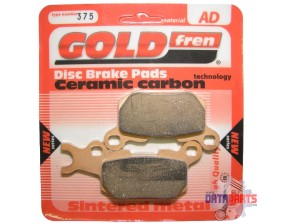 Bremsbelag Satz hinten rechts Goldfren Ceramic-Carbon 375-AD