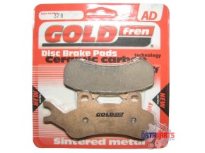Bremsbelag Satz links Goldfren Semi-metal 378-AD