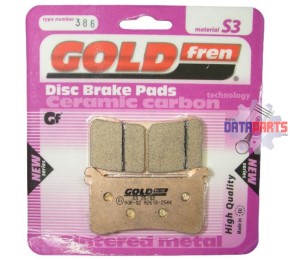 FRONT BRAKE PADS GOLDFREN SEMI-METAL 386-S3