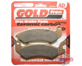 FRONT BRAKE PADS GOLDFREN CERAMIC-CARBON 393-AD
