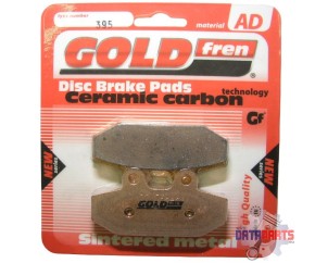 Bremsbelag Satz hinten Goldfren Semi-metal 395-AD
