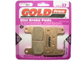 FRONT BRAKE PADS GOLDFREN SEMI-METAL 397-S3