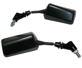 BACK MIRROR. RH+LH, HONDA USE. DIA 10MM