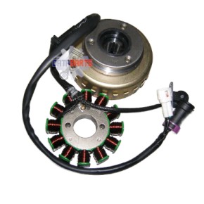 Lichtmaschine kpl mit Anlasserfreilauf
