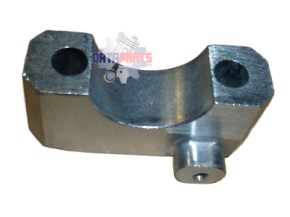 Left upper pressing block of handlebar (lead - zinc original color)