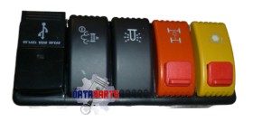 FIVE ROCKER SWITCH