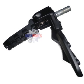 Fußraster rechts m. Halter kpl.