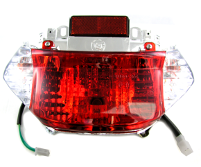 Tail light assy, turn lamp cover CLEAR